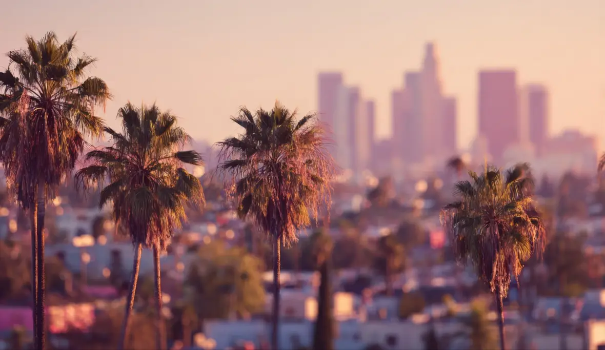 los angeles california private jet departure vegas
