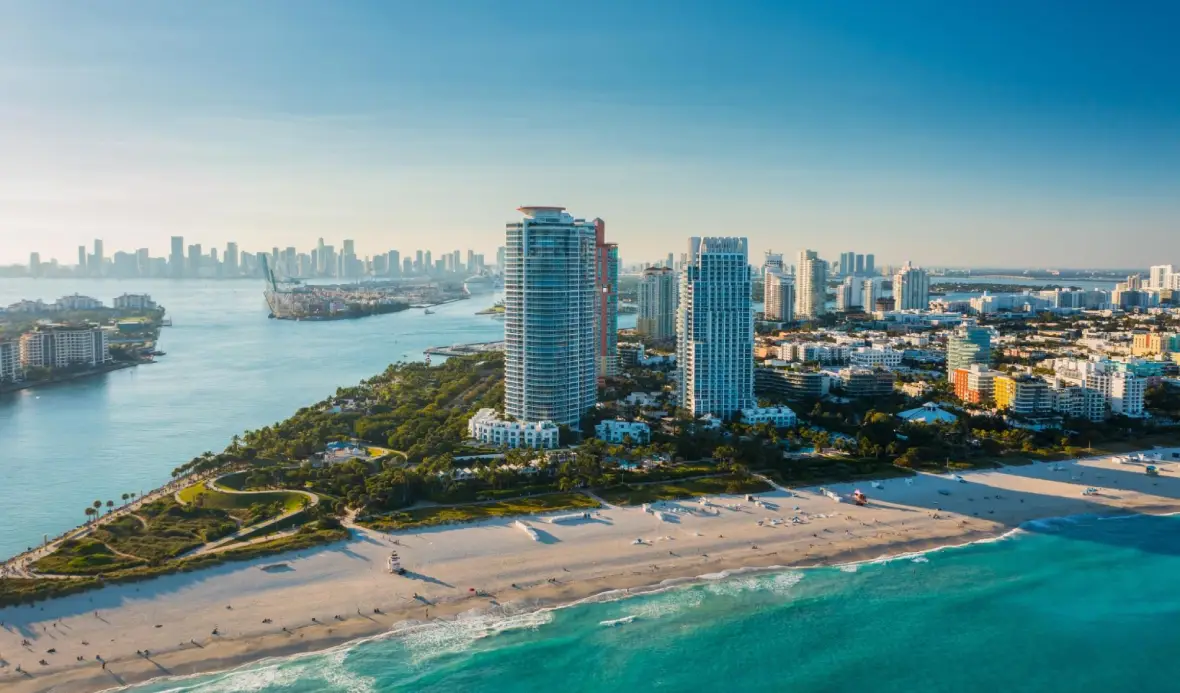 miami florida private jet arrival
