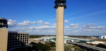 Tower,At,Airport,In,Tampa,Florida