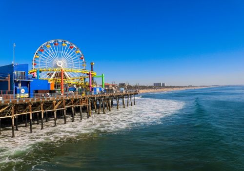 Santa,Monica,,California,Usa,-,10,29,2021:,A,Beautiful